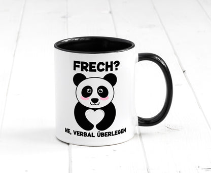Frech | Verbal überlegen süßer Pandabär kecker Spruch lustiger Geschenk Humor