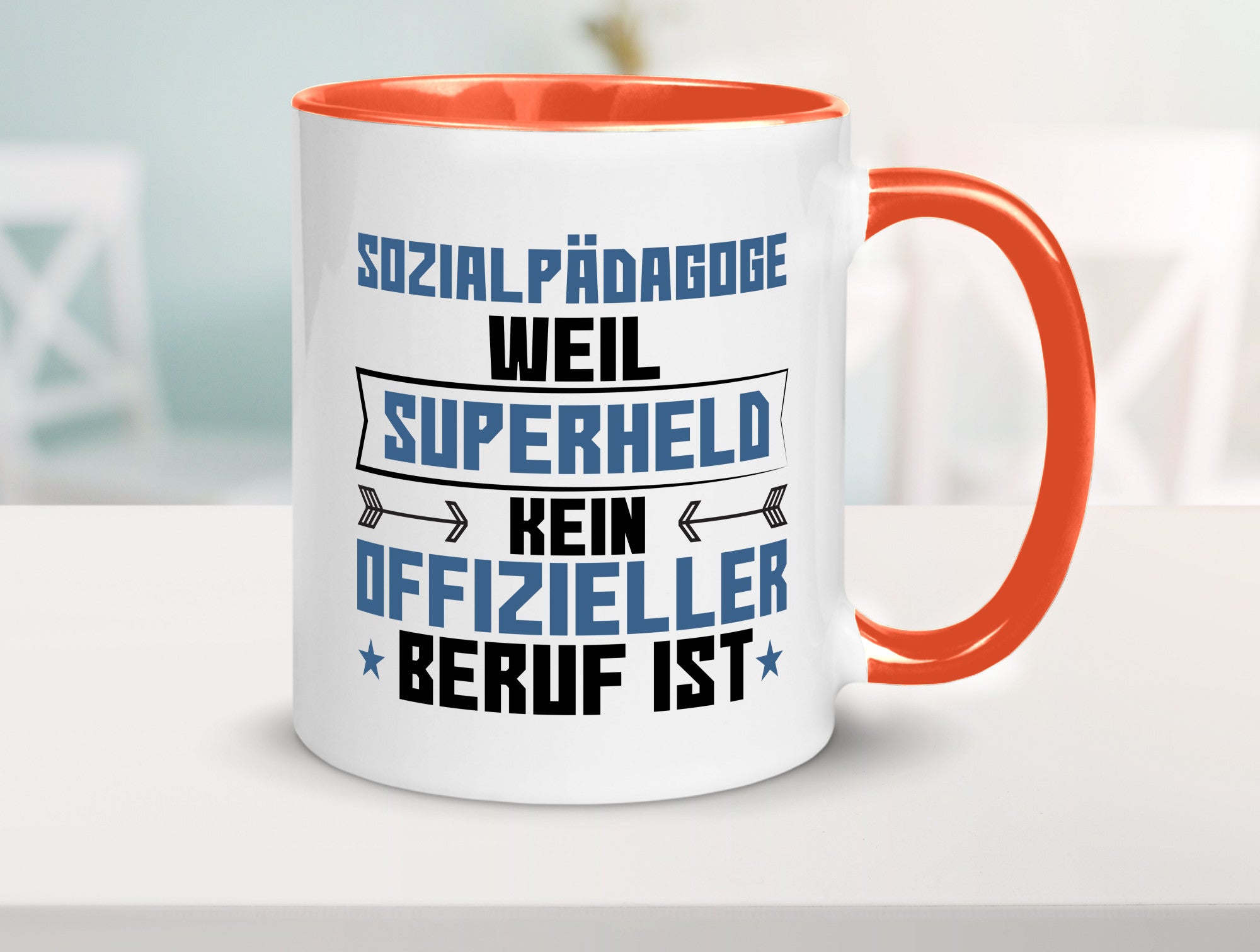 Superheld Sozialpädagoge | Pädagoge lustig Humor Geschenkidee Geschenk Tasse