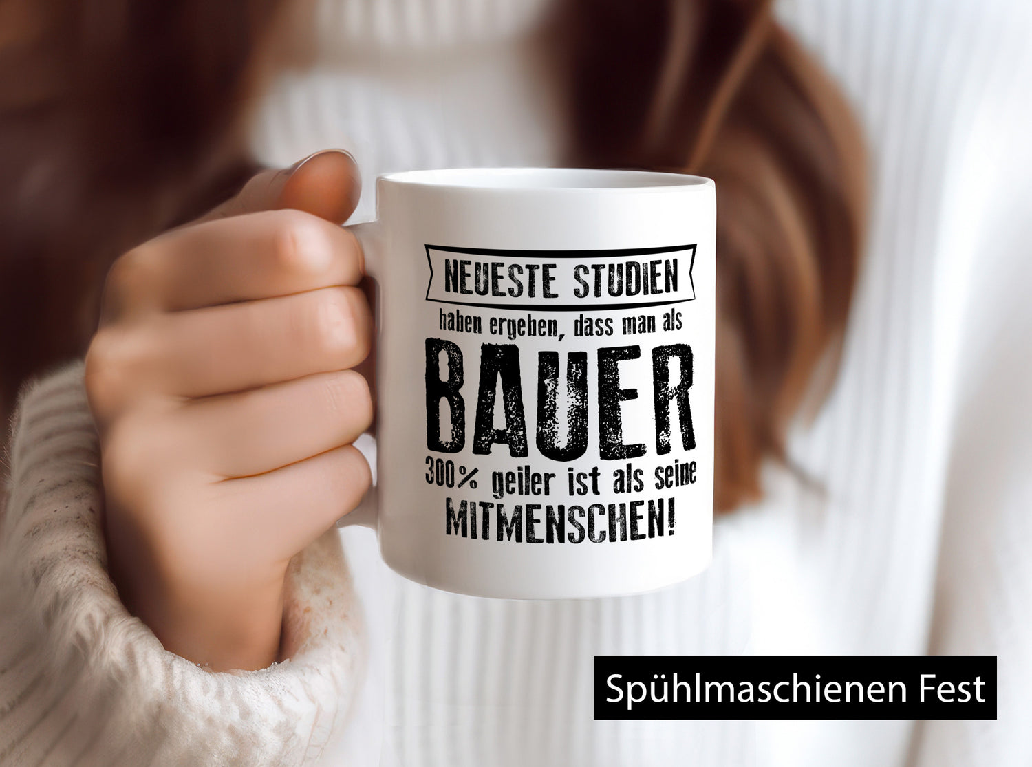 Neuste Studien: Bauer | Bauernhof Landwirtschaft Humor Geschenkidee Tasse