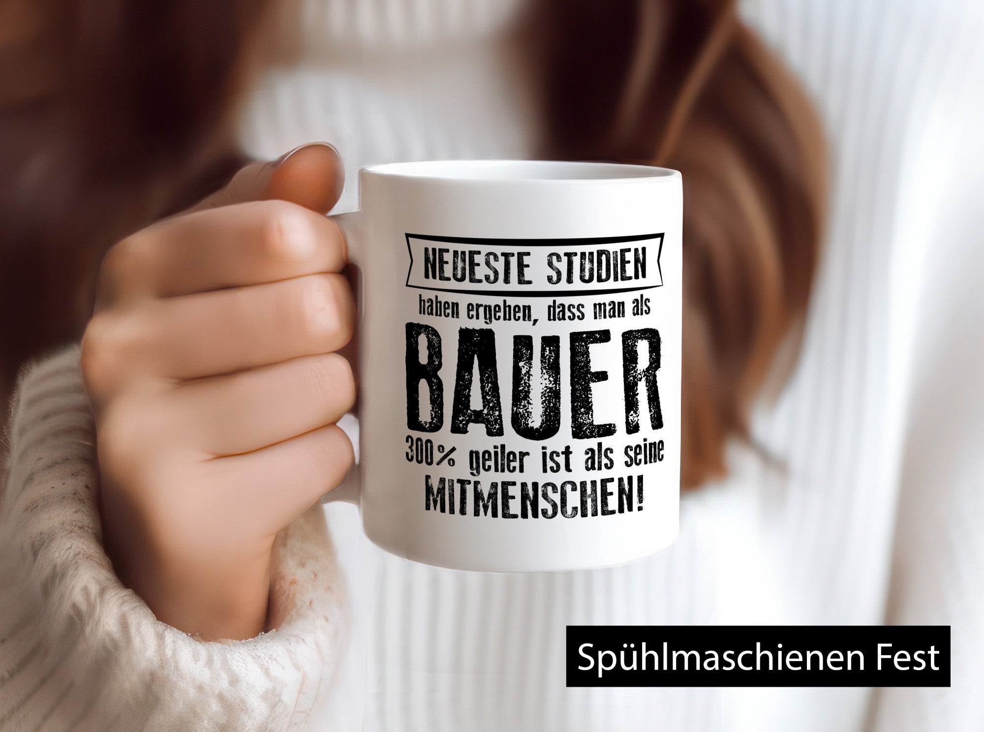Neuste Studien: Bauer | Bauernhof Landwirtschaft Humor Geschenkidee Tasse