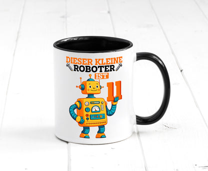 11. Geburtstag | 11 Jahre Roboter Junge Geschenk Geschenkidee lustiger Spruch Tasse