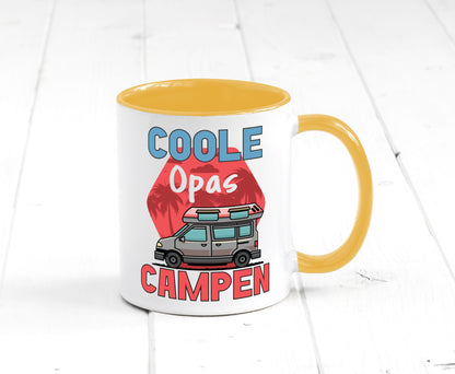 Coole Opas campen | Campingwagen Palmen Geschenk Familie Geschenkidee lustiger