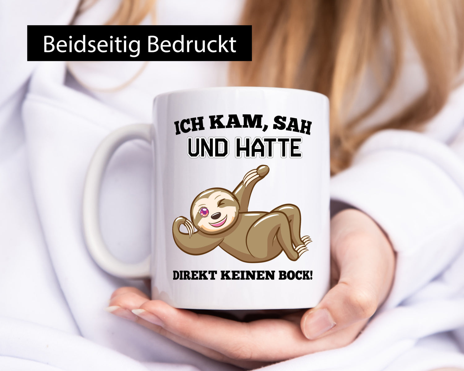 Ich hab kein Bock Geschenk Humor Geschenkidee lustiger Spruch Tasse