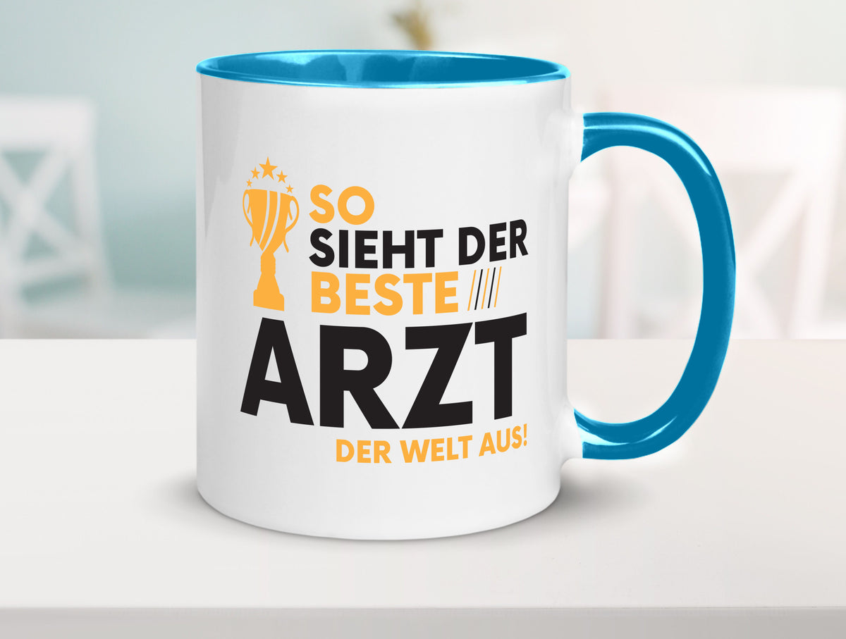 Der Weltbeste Arzt | Medizin Doktor Facharzt lustiger Spruch Geschenk Humor Tasse