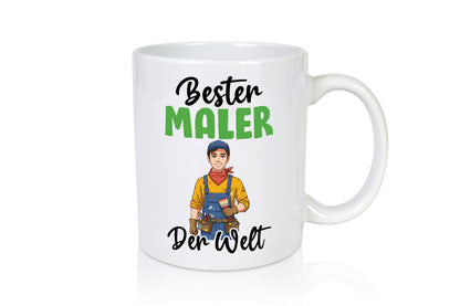 Bester Maler | Malerei v2 Geschenkidee Humor Tasse