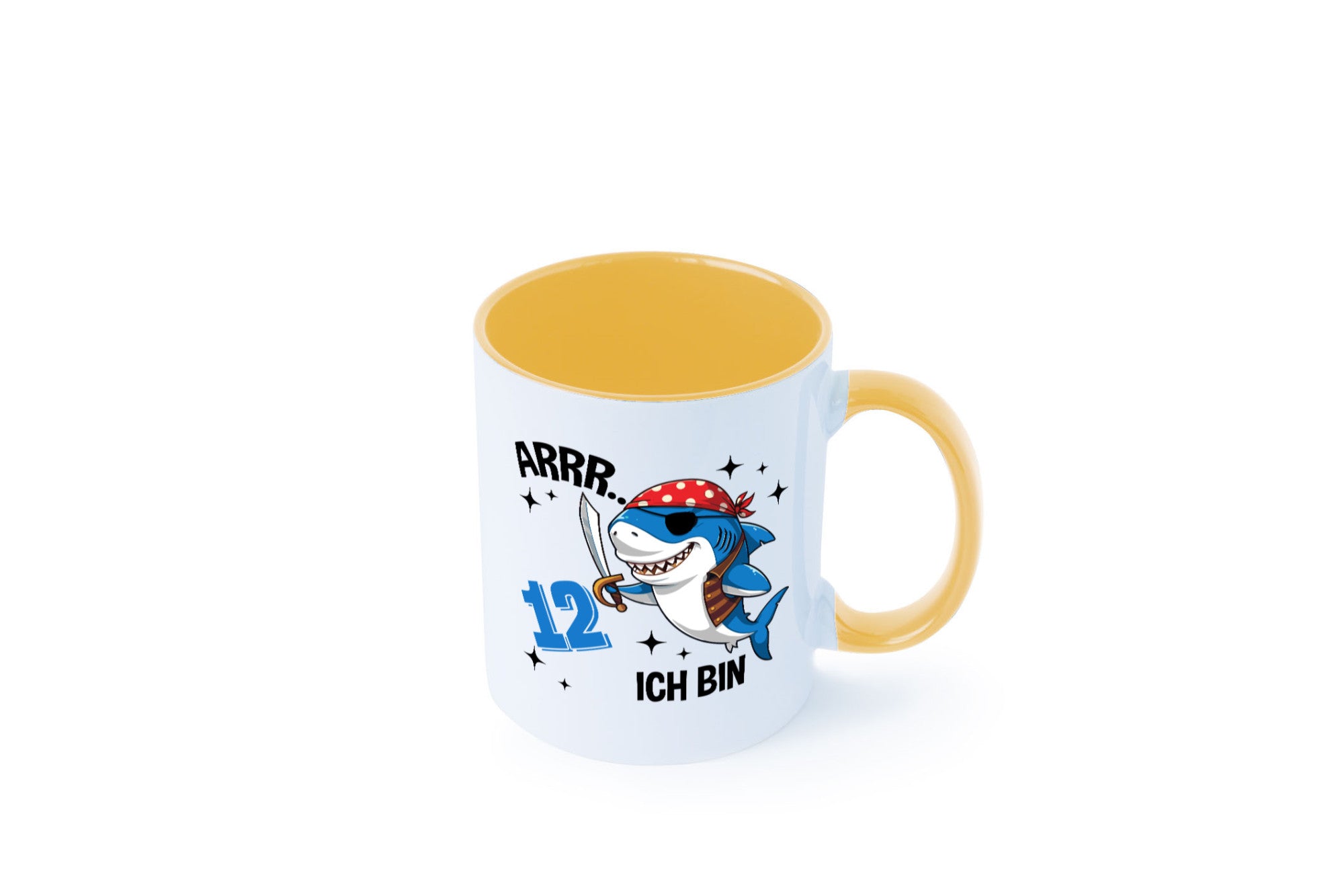 12. Geburtstag | 12 Jahre Arr Pirat Hai Piraten Geschenk Geschenkidee lustiger