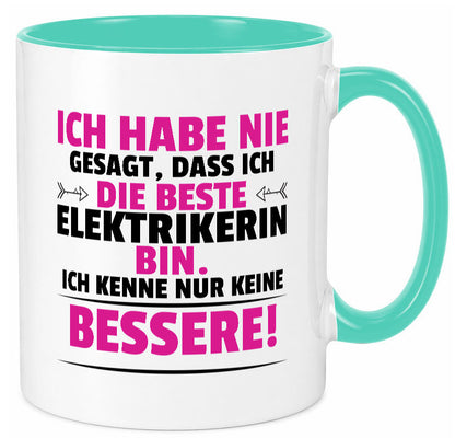 Die Beste Elektrikerin | Elektronikerin Elektrik lustiger Spruch Geschenk Humor
