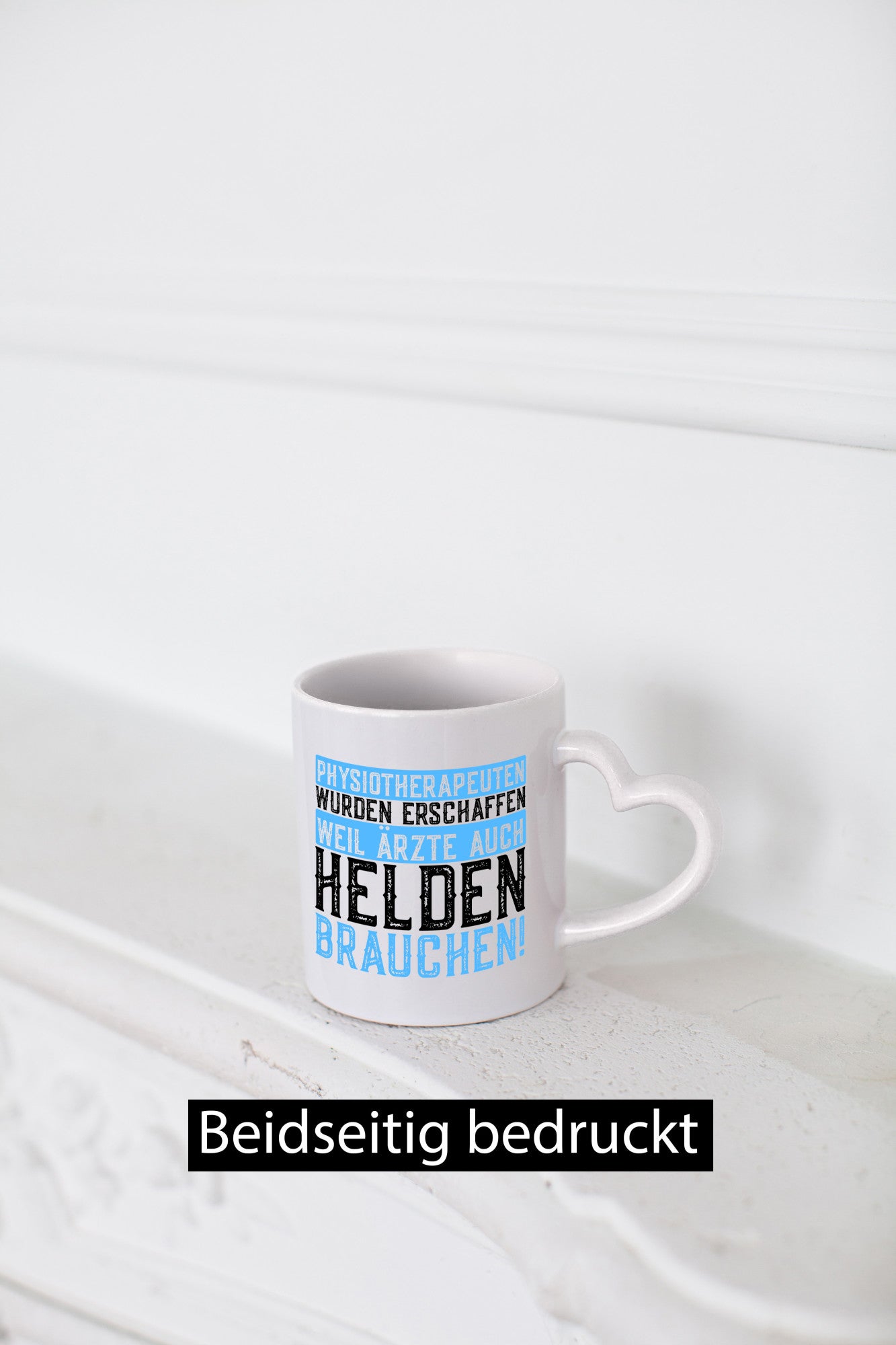 Physiotherapeut | Helden Therapeutin lustiger Spruch Humor Geschenkidee Tasse