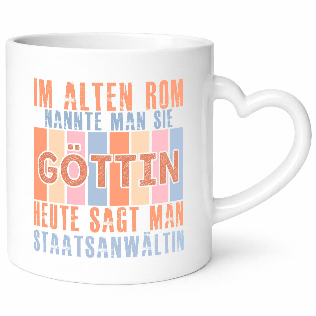 Heute sagt man: Staatsanwältin | Anwältin Geschenk Humor Geschenkidee lustiger