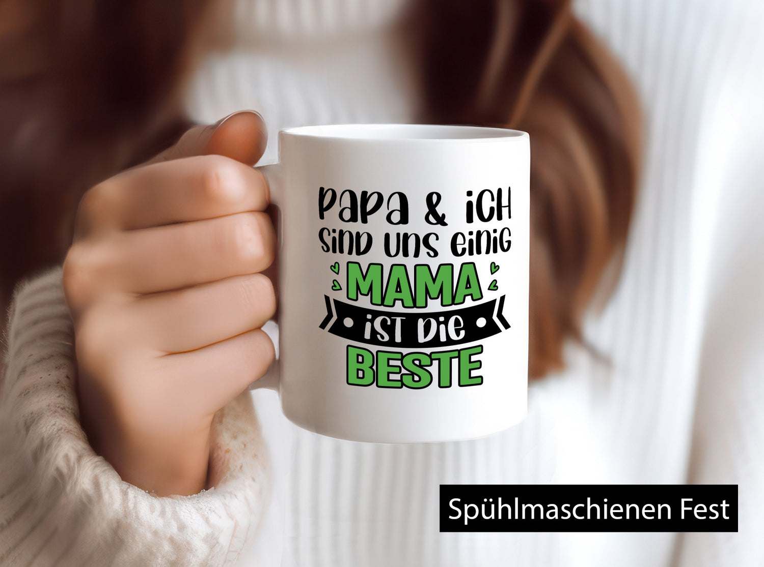Wir sind uns einige mama ist die Beste | Muttertag lustig Familie Geschenkidee