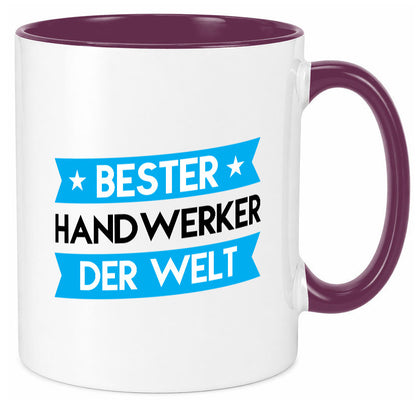 Bester Handwerker |Handwerk lustig Humor Geschenkidee Geschenk Tasse