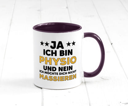 Ich bin Physio | lustige Spruch Tasse Physiotherapeut Geschenkidee Humor