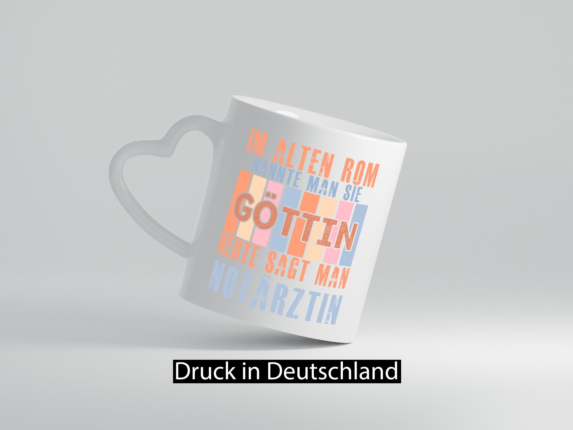 Heute sagt man: Notärztin | Ärztin lustig Humor Geschenkidee Geschenk Tasse