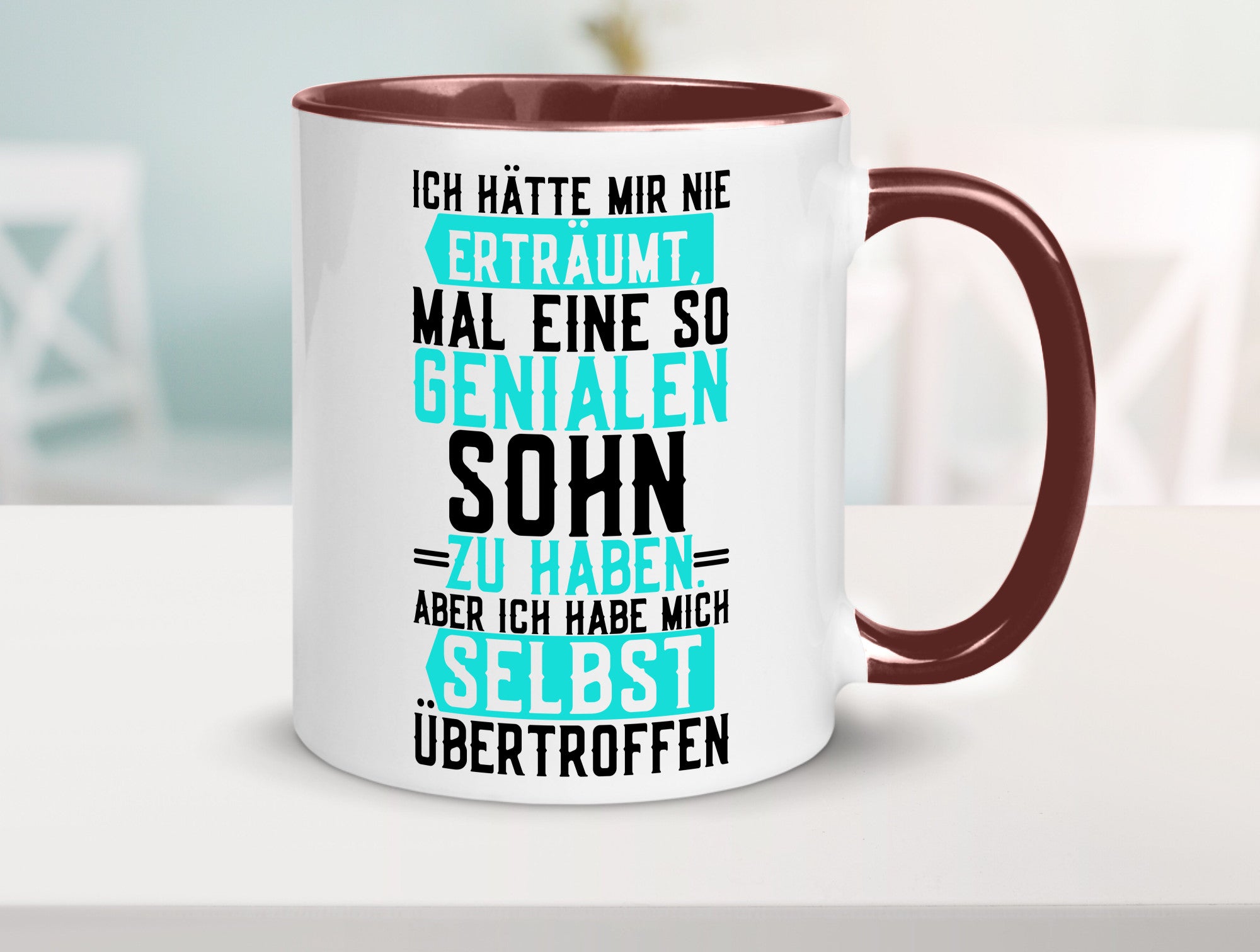 Wundervoller Sohn | Liebe Papa Vatertag Humor Geschenk Familie Geschenkidee