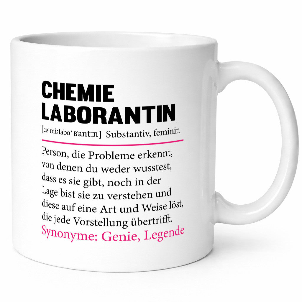 Chemielaborantin | lustig Laborantin Chemie Humor Geschenkidee Geschenk Tasse