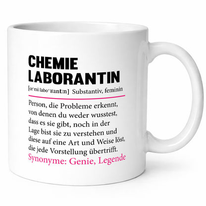 Chemielaborantin | lustig Laborantin Chemie Humor Geschenkidee Geschenk Tasse