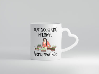 Nur noch eine Pflanze versprochen | Floristin Geschenk Humor Geschenkidee