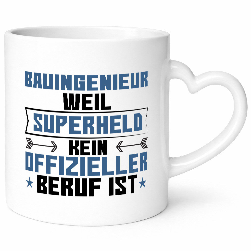Superheld Bauingenieur | Ingenieur Humor Geschenkidee Tasse