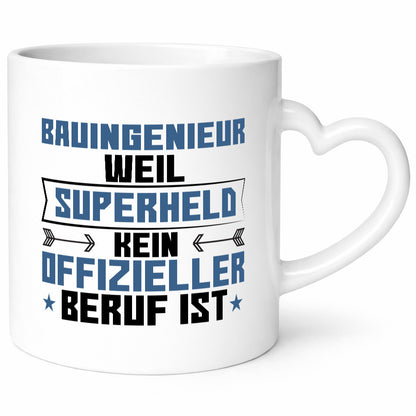 Superheld Bauingenieur | Ingenieur Humor Geschenkidee Tasse