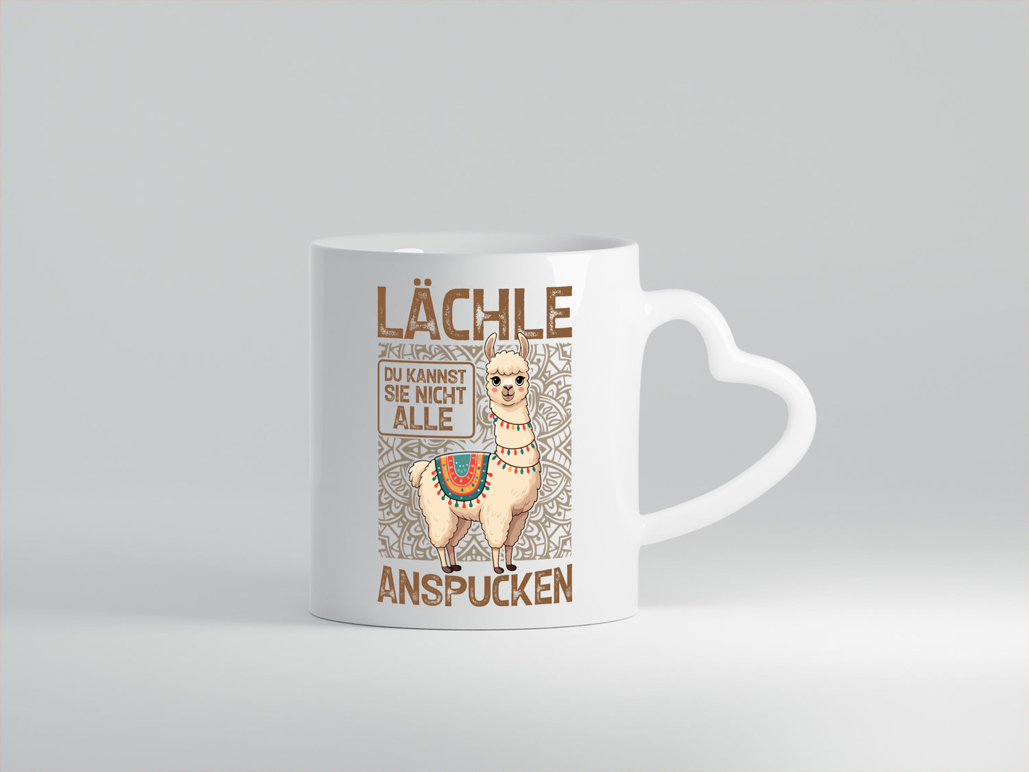 Du kannst sie nicht alle ansprucken | Lama lpaka Humor Geschenkidee Tasse