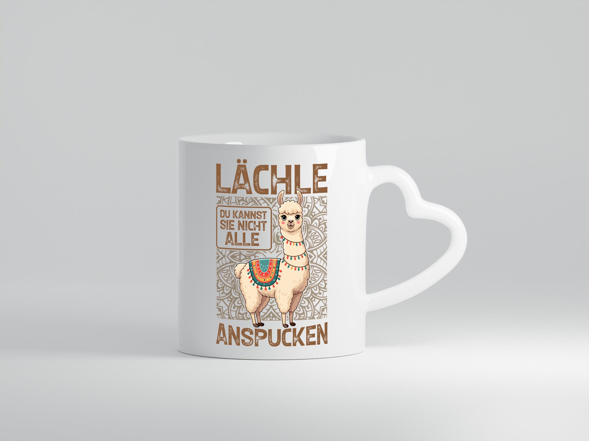 Du kannst sie nicht alle ansprucken | Lama lpaka Humor Geschenkidee Tasse
