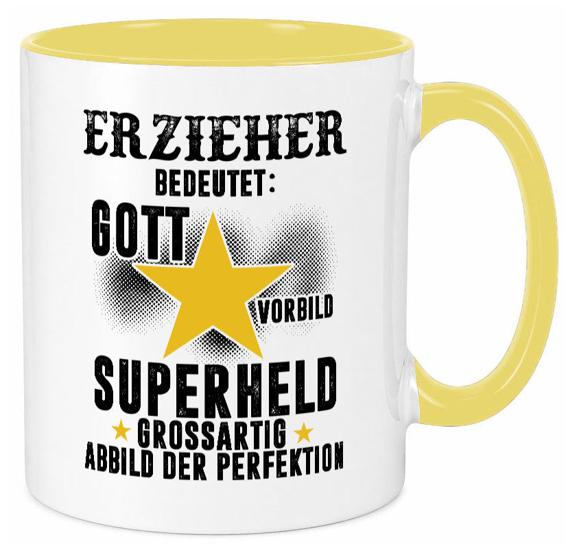 Bedeutung von Erzieher | Pädagoge Schule lustiger Spruch Geschenk Humor