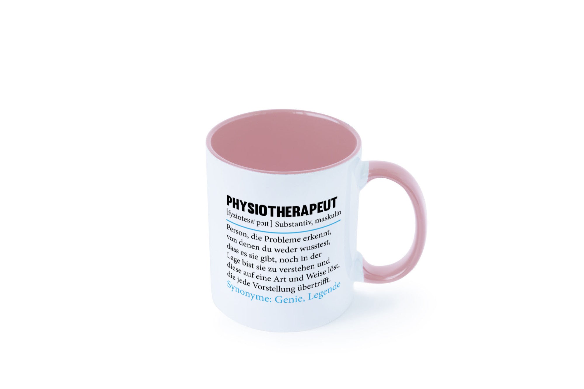 Physiotherapeut | Beruf Spruch Text lustig v2 Humor Arbeit Kollegen Büro
