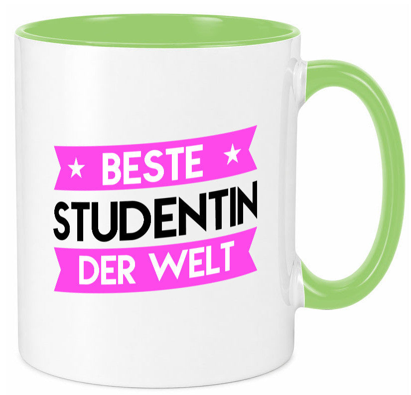 Beste Studentin | Uni Studium Universität Geschenkidee Humor Tasse