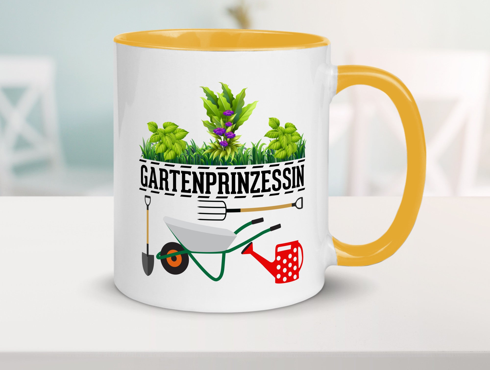 Gartenprinzessin | Gärtnerin Gartenliebhaber Geschenk Humor Geschenkidee