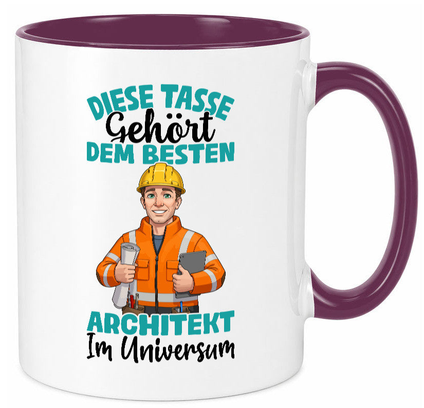 Im Universum: Architekt | Architektur Büro Humor Arbeit Kollegen Geschenkidee