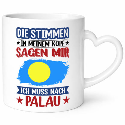 Palau | Urlaub Stimmen in meinem Kopf Traumland v2 lustig Humor Geschenkidee