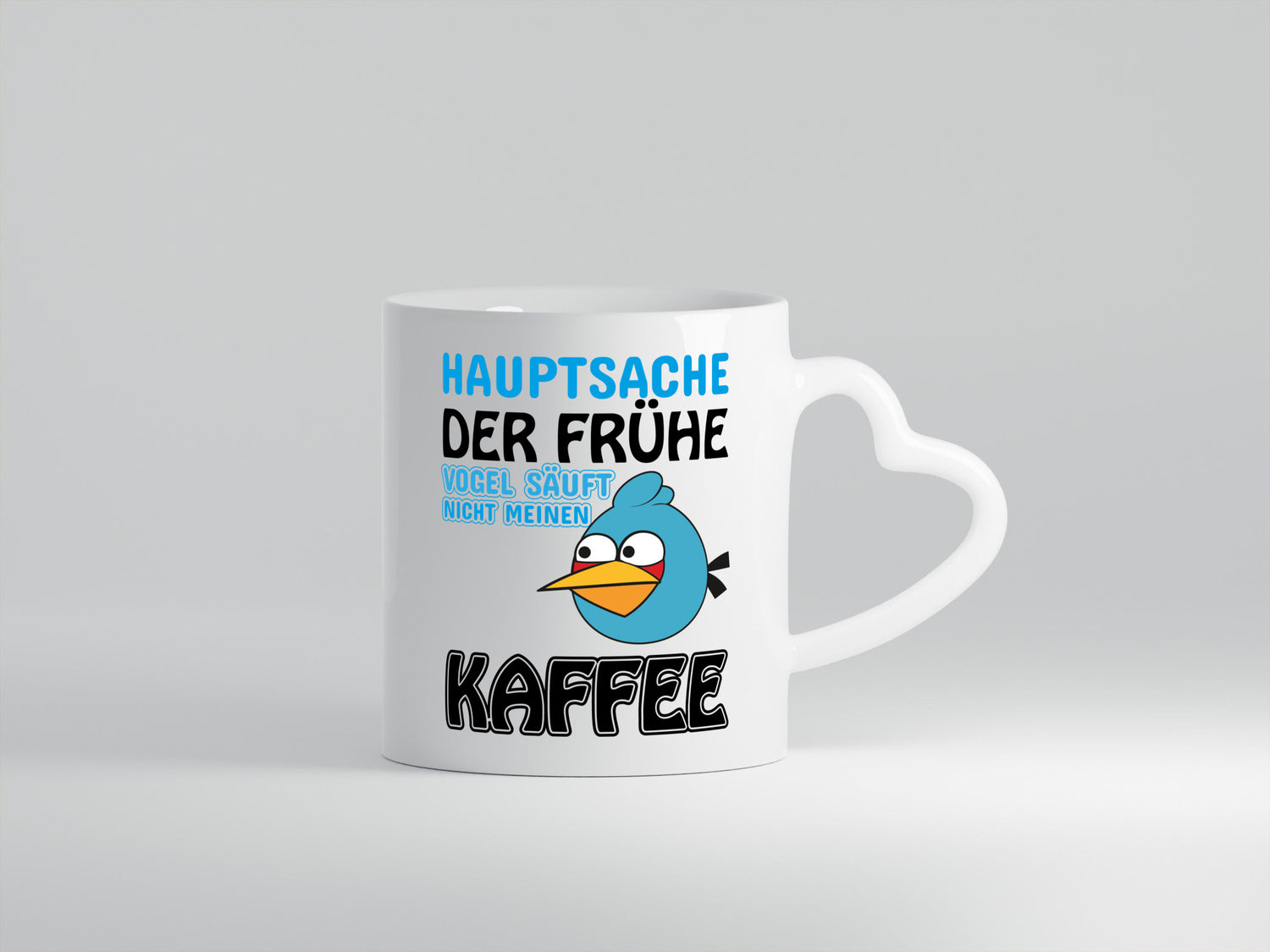 der frühe Vogel säuft nicht meinen Kaffee lustiger Spruch Geschenk Humor