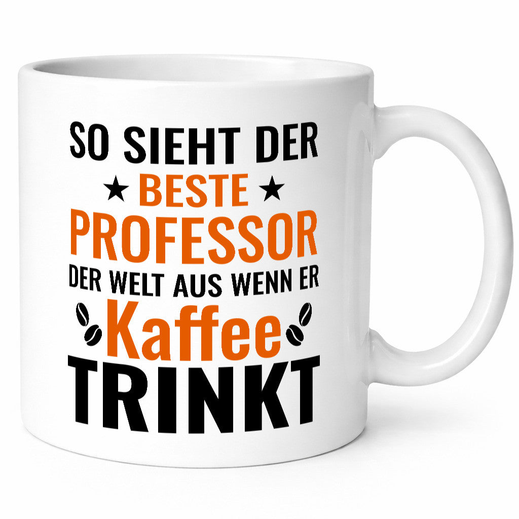 Kaffee trinkt: Professor | Uni Universität lustiger Spruch Geschenk Humor