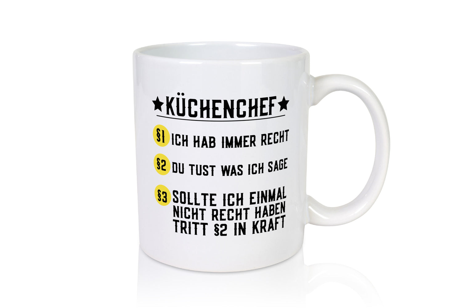 Küchenchef | Paragraphen Küchenregeln Koch Restaurant Geschenkidee Arbeit