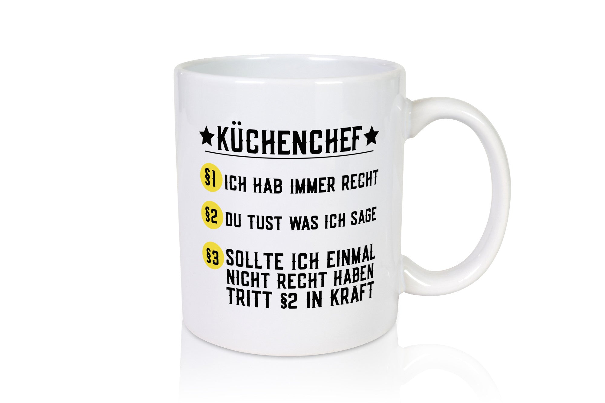 Küchenchef | Paragraphen Küchenregeln Koch Restaurant Geschenkidee Arbeit