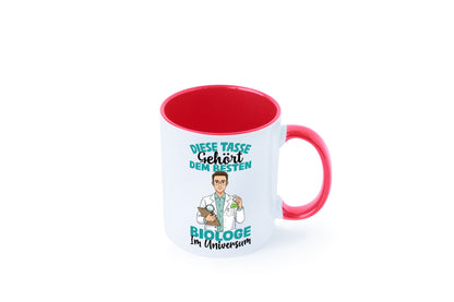 Im Universum: Biologe | Biologie Naturforscher Humor Geschenkidee Tasse