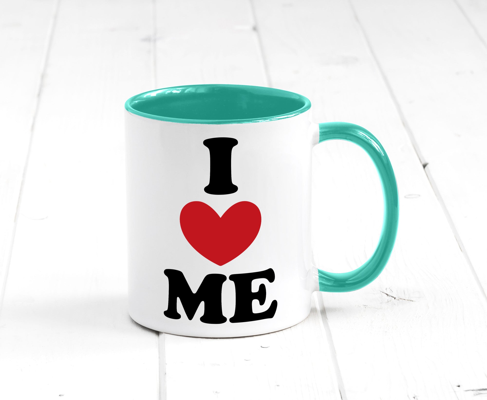 I love me vl9 Geschenkidee Humor Tasse