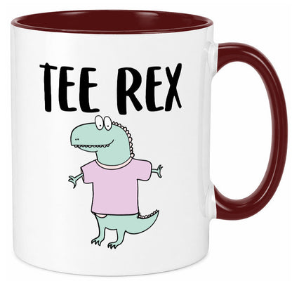 Tee Rex | Becher Dinosaurierer Teetrinker Geschenk Humor Geschenkidee lustiger Tasse