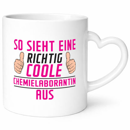 Richtig Coole Chemielaborantin | Laborantin Chemie lustiger Spruch Geschenk