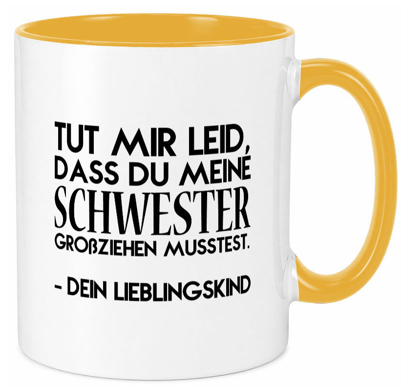Lieblingskind | Eltern Schwester Kinder lustig Geschenk Humor Geschenkidee