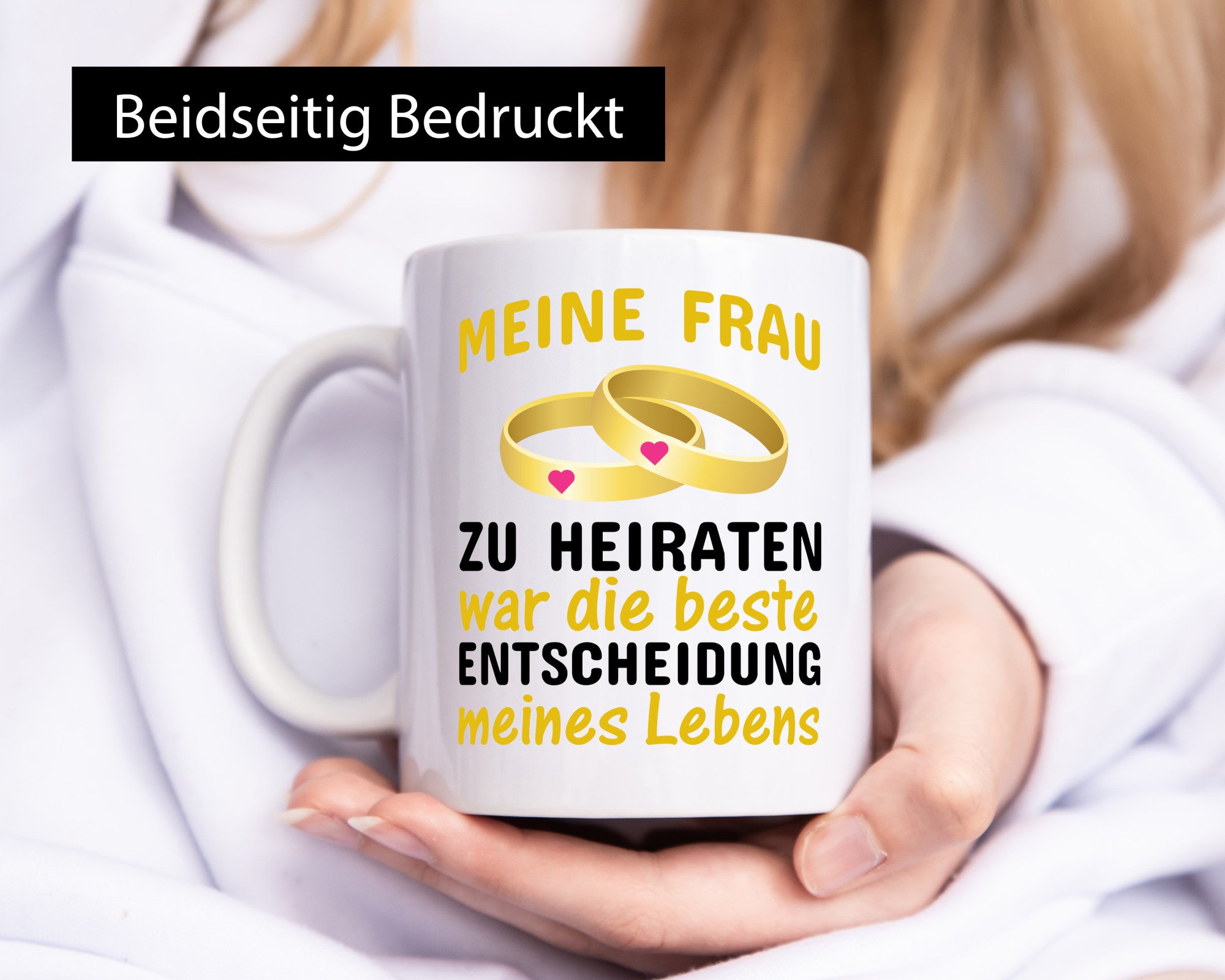 Hochzeitstag Spruch | Ehefrau Tasse romantisch Geschenkidee Familie Humor