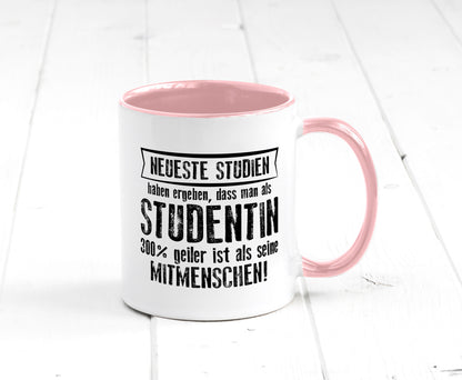 Neuste Studien: Studentin | Uni Studium Universität Geschenk Humor Geschenkidee