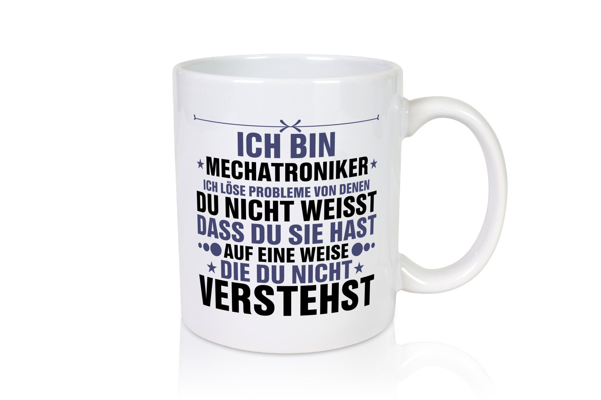 Löse Probleme: Mechatroniker | KFZ v2 Humor Geschenkidee Tasse