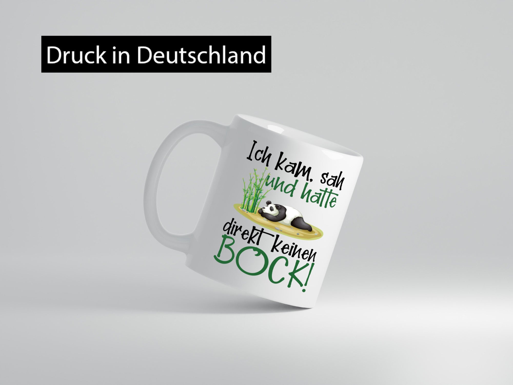 Ich habe kein Bock v2 Geschenk Humor Geschenkidee lustiger Spruch Tasse