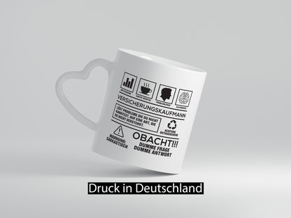 Achtung Probleme Versicherungskaufmann | Kaufmann Geschenk Humor Geschenkidee