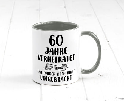 60 Jahre Verheiratet, immer noch am Leben! Geschenk Humor Geschenkidee lustiger