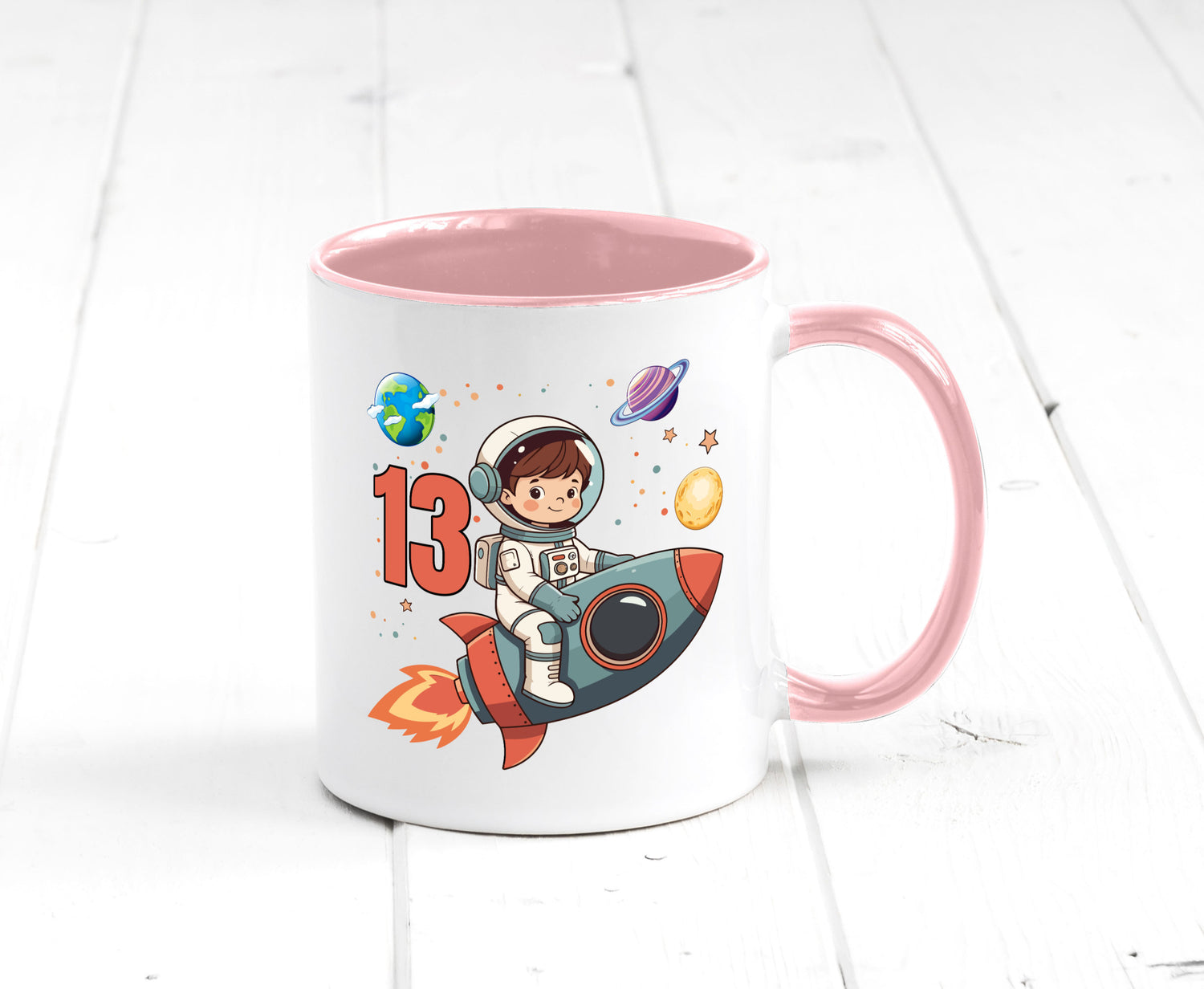 13. Geburtstag | 13 Jahre Astronaut Weltraum lustiger Spruch Geschenk