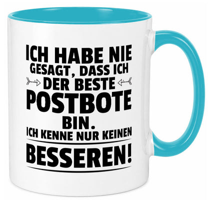 Der Beste Postbote | Beruf Post Briefträger lustig Arbeit Kollegen Büro Tasse