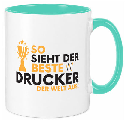 Der Weltbeste Drucker | Druckerei Print Medien Geschenk Humor Geschenkidee