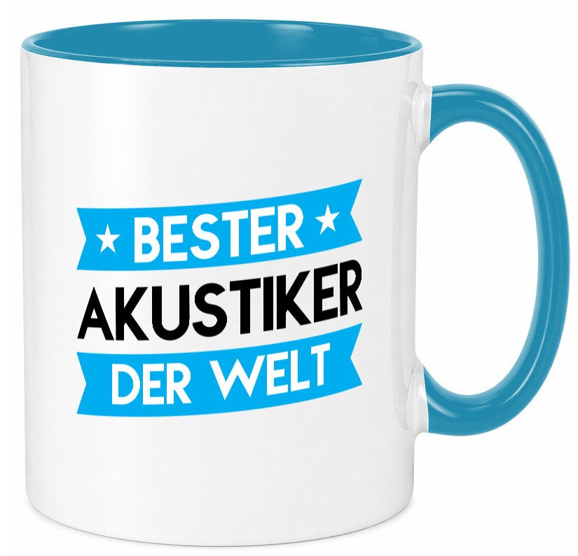 Bester Akustiker | Akustik Hörgeräteakustik lustiger Spruch Geschenk Humor Tasse